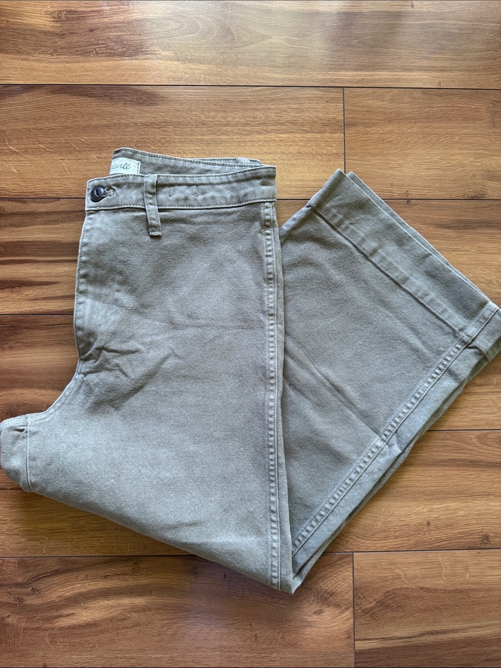 Madewell Emmet Wide Leg Crop 30